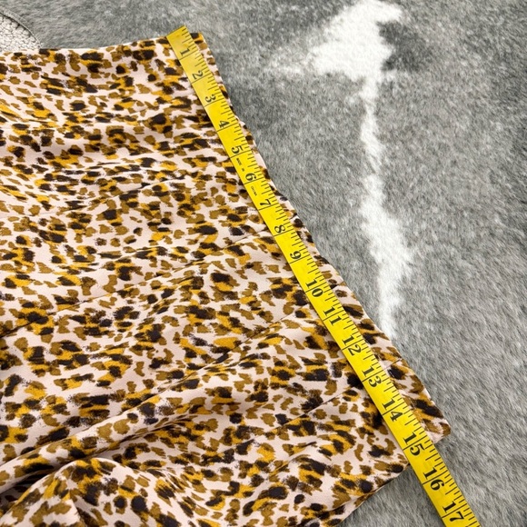 Ann Taylor Leopard Midi Skirt - Picture 5 of 10